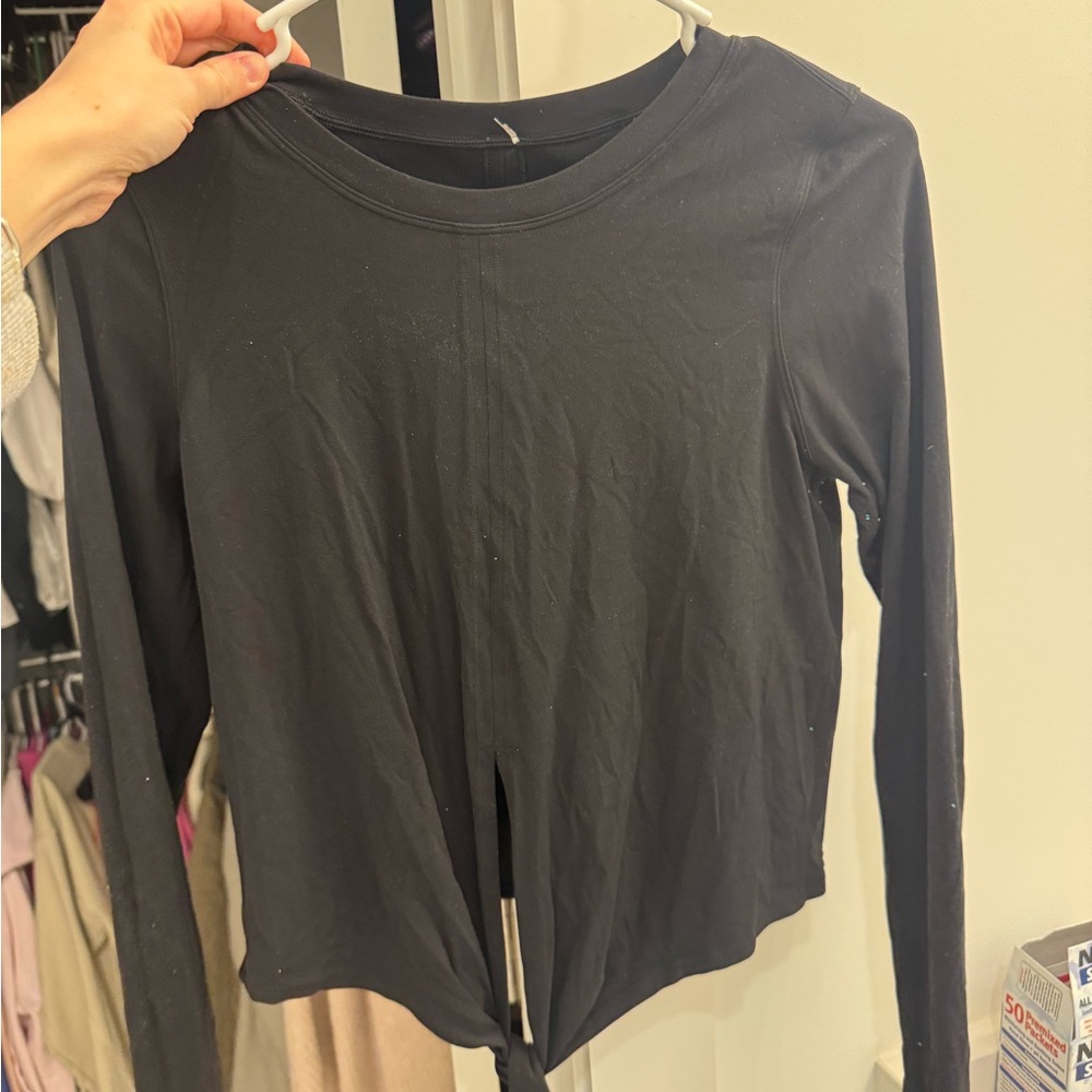 lululemon athletica Black Long Sleeve Top